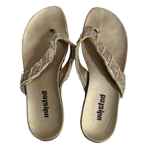 Unlisted Beaded Sandals - Picture 2 of 3